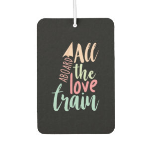 Désodorisant Pour Voiture Couple Cadeau Tout Le Train D'Amour
