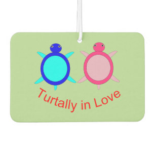 Désodorisant Pour Voiture Couple de tortue mignonne