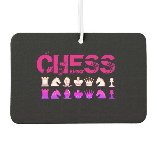Désodorisant Pour Voiture coussin d'échecs (Devant)