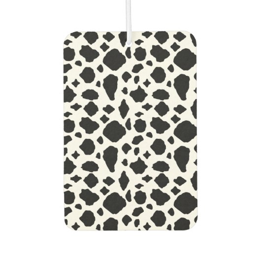 Désodorisant Pour Voiture Cow Pattern Black and White (Devant)