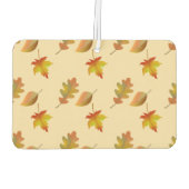 Désodorisant Pour Voiture Cozy autumn maple leaves oak leaves (Dos)