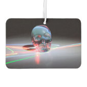 Désodorisant Pour Voiture Crâne Abstrait clair (Dos)