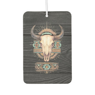Désodorisant Pour Voiture Crâne de Boho Aztec