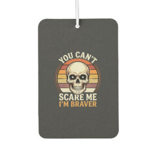 Désodorisant Pour Voiture Crâne Halloween plus courageux Design d'Horreur Ré