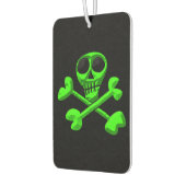 Désodorisant Pour Voiture crâne vert (Gauche)