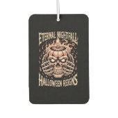 Désodorisant Pour Voiture Creepy Skeleton Hands Pumpkin Skull (Devant)