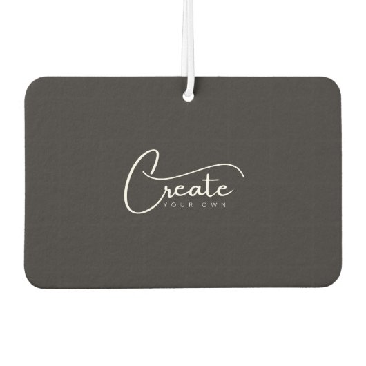 Désodorisant Pour Voiture Créez votre propre (Devant)