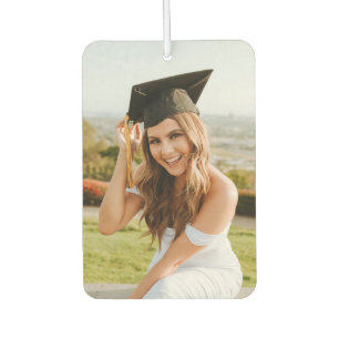 Désodorisant Pour Voiture Créez Votre Propre Photo de Diplômé 2 Personnalisé