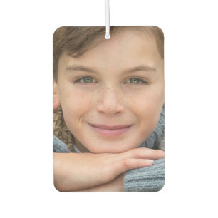 Désodorisant Pour Voiture Créez Votre Propre Photo De Fils Personnalisée Dou