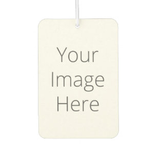 Désodorisant Pour Voiture Créez votre propre rectangle de portrait Air Fresh