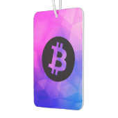 Désodorisant Pour Voiture Cristal Bitcoin (Gauche)