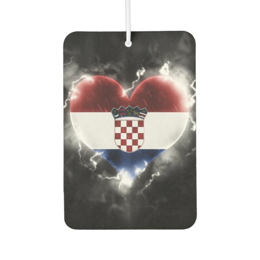 Désodorisant Pour Voiture Croatie puissante (Devant)