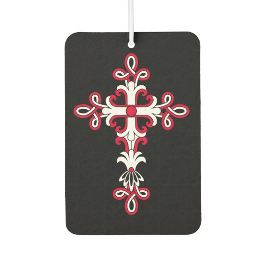 Désodorisant Pour Voiture Croix chrétienne (Devant)