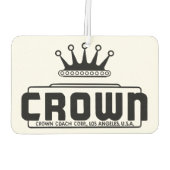 Désodorisant Pour Voiture Crown Coach Air Freshener (Dos)