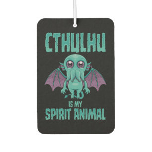 Désodorisant Pour Voiture Cthulhu est mon animal spirituel