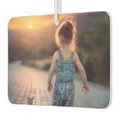 Désodorisant Pour Voiture Custom Personalized Photo  (Gauche)