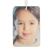 DÉSODORISANT POUR VOITURE CUSTOM PHOTO AIR FRESHENER (Dos)