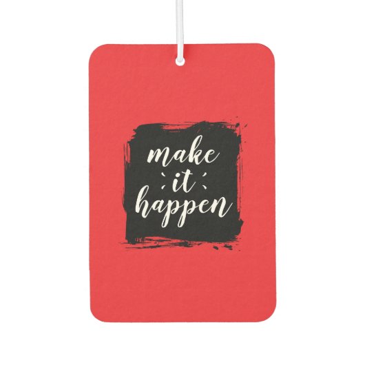 Désodorisant Pour Voiture Customiized Air Freshener (Devant)