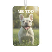 Désodorisant Pour Voiture Customized with 2 and text (Dos)