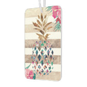 Désodorisant Pour Voiture Cute ananas or rayé (Gauche)