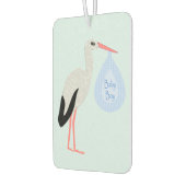 Désodorisant Pour Voiture Cute Blue Baby Boy Stork (Gauche)