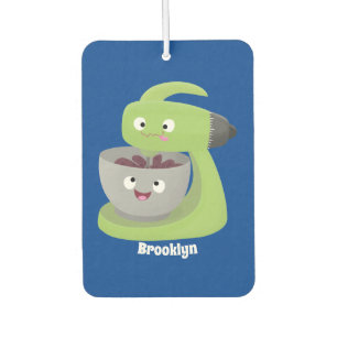Désodorisant Pour Voiture Cute cake mixer cuisine appareil dessin animé