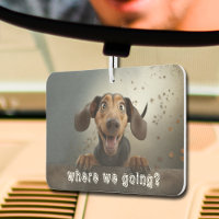 Cute Chien Photo Voiture Air Freshener