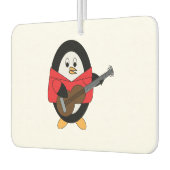 Désodorisant Pour Voiture Cute guitariste pingouin (Gauche)