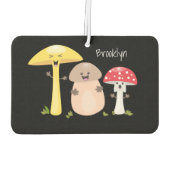 Désodorisant Pour Voiture Cute kawaii champignon champignon toadstool (Dos)