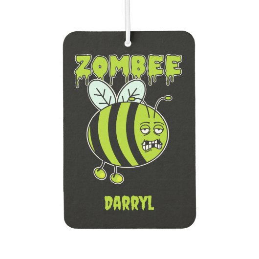 Désodorisant Pour Voiture Cute Kids Zombie Bee Halloween (Devant)