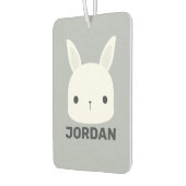 Désodorisant Pour Voiture Cute Little Bunny Rabbit with Personalized (Gauche)
