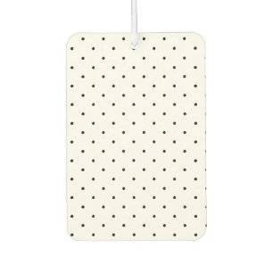 Désodorisant Pour Voiture Cute noir pois motif élégant chic chic chic