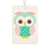 Désodorisant Pour Voiture Cute Owl (Dos)