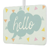 Désodorisant Pour Voiture Cute Pastel Hello (Gauche)