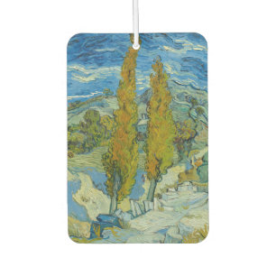 Désodorisant Pour Voiture Cygnes de Van Gogh - Ciel bleu tourbillonnant Art