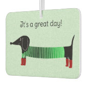 Désodorisant Pour Voiture Dachshund Car (Gauche)