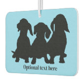 Désodorisant Pour Voiture Dachshund Silhouette  (Gauche)