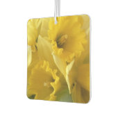 Désodorisant Pour Voiture Daffodils Jaunes carrés Air Freshener (Gauche)