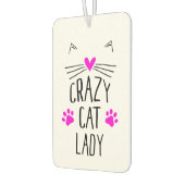 Désodorisant Pour Voiture Dame du Crazy Cat (Gauche)
