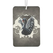 Désodorisant Pour Voiture Dans l'ombre de l'élégance : Un cygne noir. (Dos)