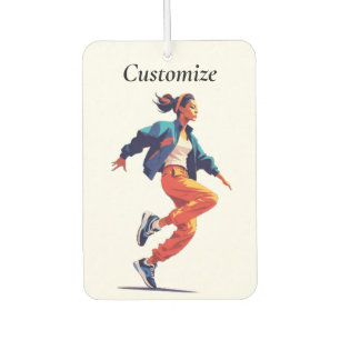 Désodorisant Pour Voiture Danseuse Hip hop Thunder_Cove