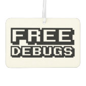 DÉSODORISANT POUR VOITURE DEBUGS GRATUITS (Dos)