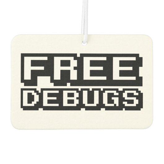 DÉSODORISANT POUR VOITURE DEBUGS GRATUITS (Dos)