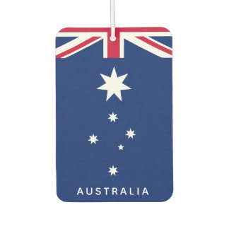Désodorisant Pour Voiture Deconstructed Australian Flag