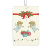 Désodorisant Pour Voiture Design de Noël avec anges (Dos)