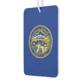 Désodorisant Pour Voiture Design du drapeau de l'État du Nebraska (Gauche)