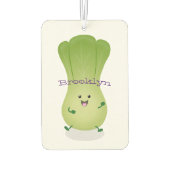 Désodorisant Pour Voiture dessin animé mignon de bok choy (Dos)