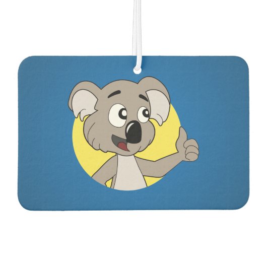 Désodorisant Pour Voiture Dessin de Koala bear (Devant)