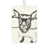 Désodorisant Pour Voiture Dessin du Chihuahua Chig Illustration (Dos)