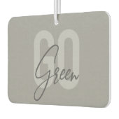 Désodorisant Pour Voiture Devenez écolo de design urbain simple, minimal, mo (Gauche)